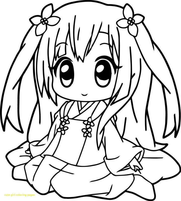 Anime Gacha Life Coloring Book Pages