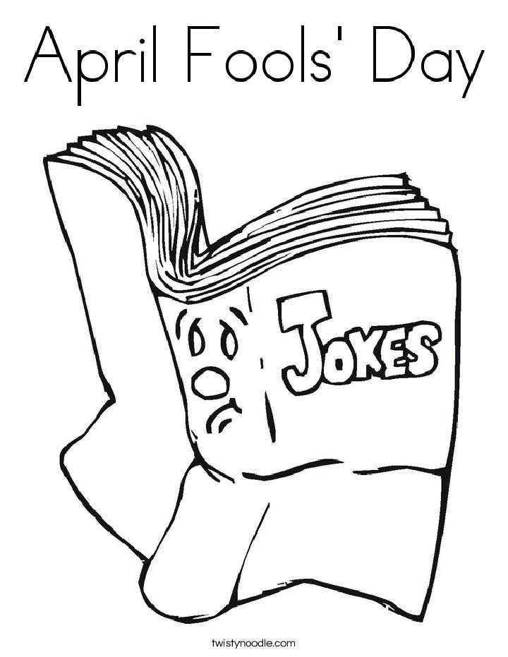 April Coloring Book Pages