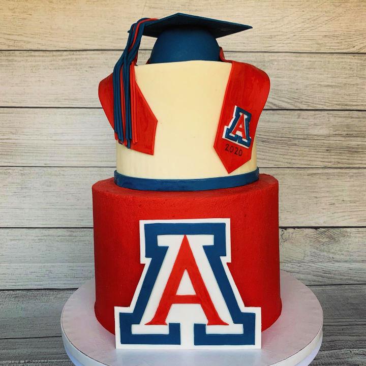 Awesome UA Graduation Cake