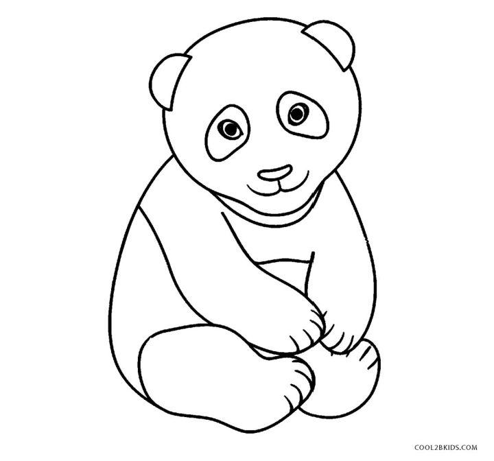 Baby Panda Coloring Pictures
