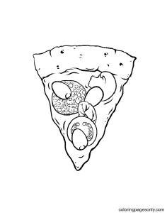 25 Free Pizza Coloring Pages for Kids and Adults - Blitsy