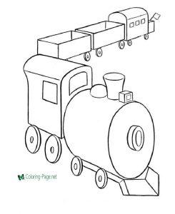 25 Free Train Coloring Pages for Kids and Adults - Blitsy