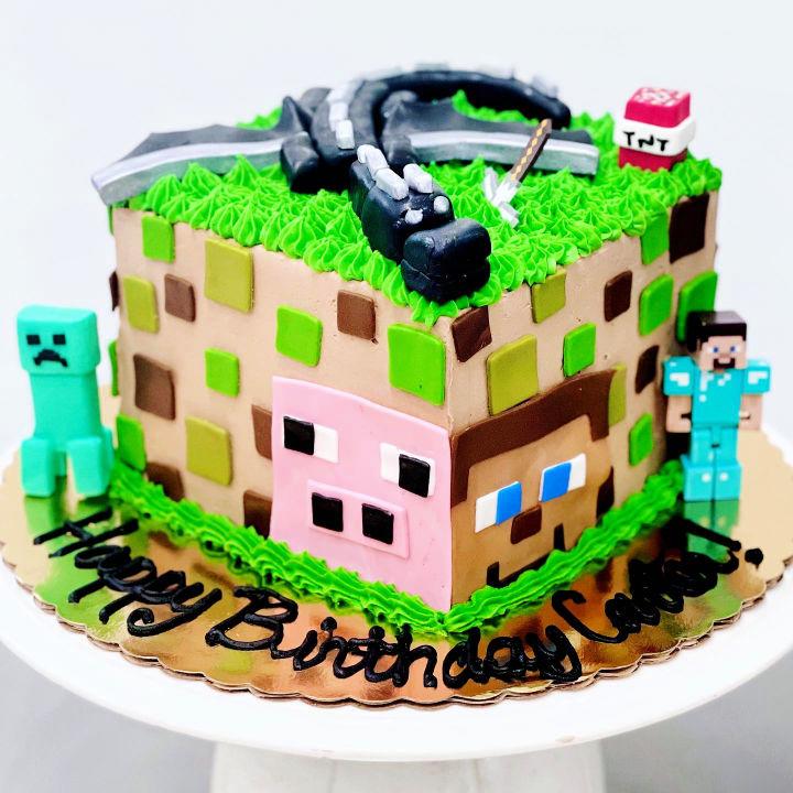 Boy Birthday Gamer Cake