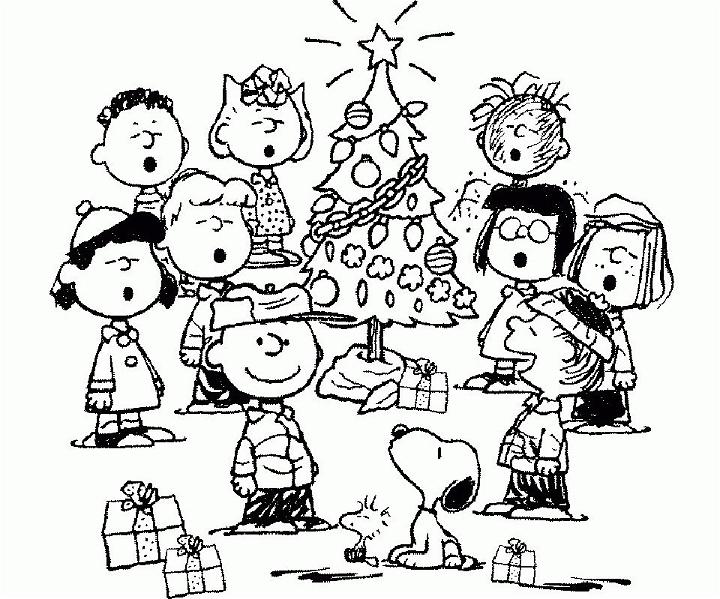 Charlie Brown Coloring Pages Thanksgiving to Print