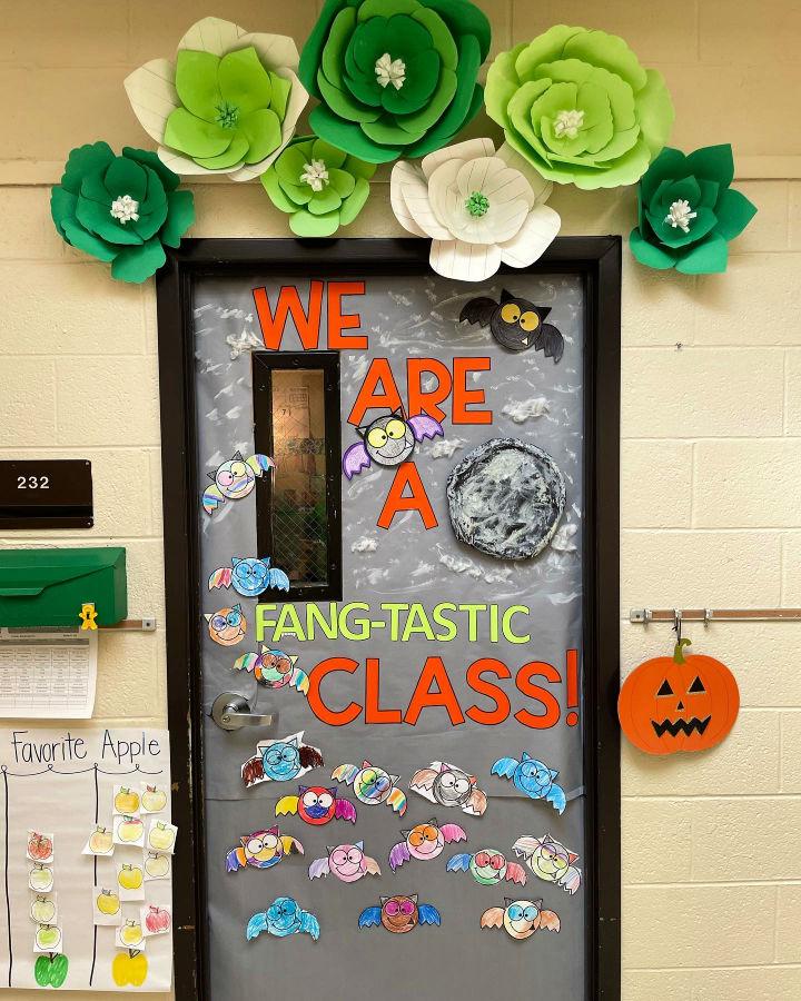 Classroom Halloween Door Decoration