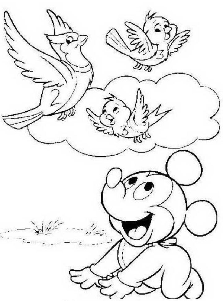 Coloring Pages of Disney Spring