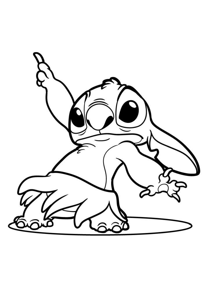 Coloring Pages of Stitch 