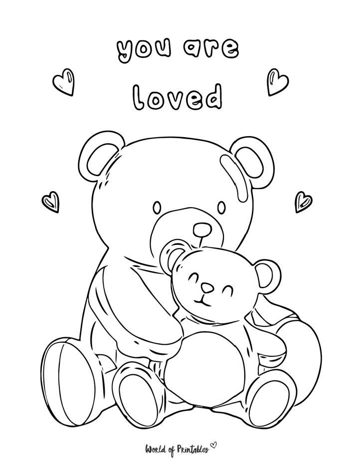 Coloring Pages of Valentines Day