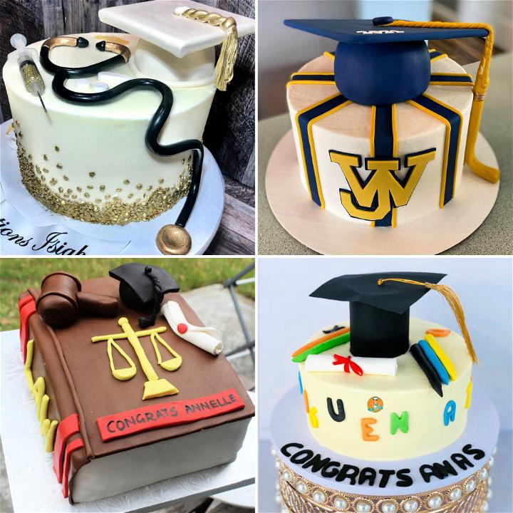 30 Best Graduation Cake Ideas - Recipes For Homemade Graduation Cakes