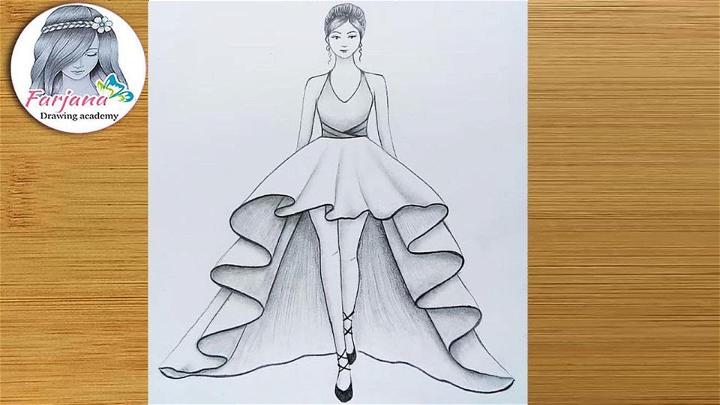 25 Best Art Outfit Drawings You Need to Copy - atinydreamer | Dress design  sketches, Outfits, Clothes design