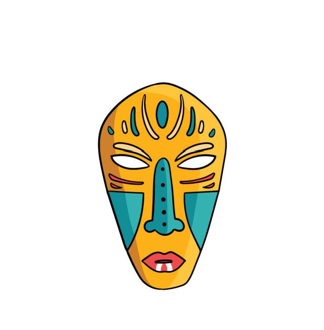 Traditional African masks Drawing African art Africa png  PNGEgg