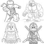 25 Free Lego Coloring Pages for Kids and Adults