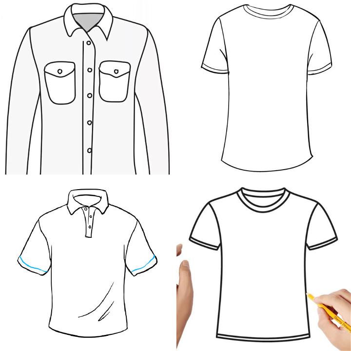 25 Easy Shirt Drawing Ideas How to Draw a Shirt