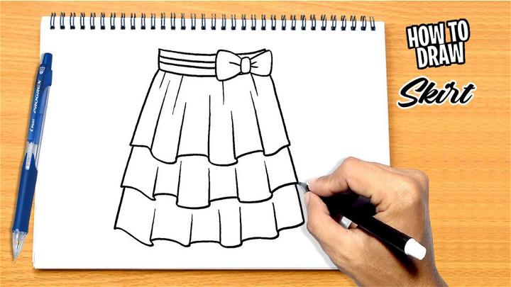 Easy Skirt Drawing