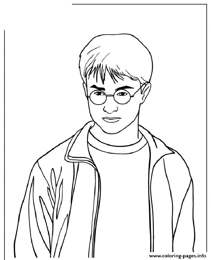 Easy and Simple Harry Potter Coloring Pages