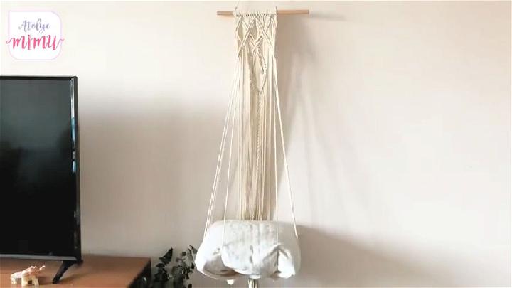 Easy to Make Macrame Cat Bed