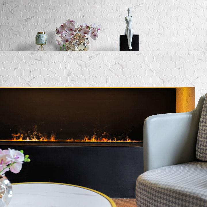 Fireplace Wall Surround Tile