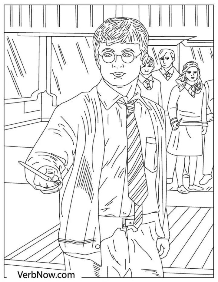 Free Harry Potter Coloring Pages Printable