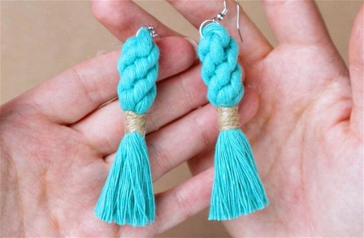 Free Macrame Earrings Pattern