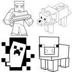 25 Free Minecraft Coloring Pages for Kids and Adults