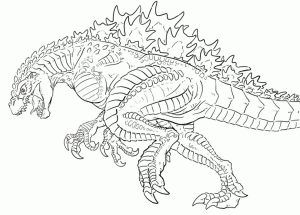 25 Free Godzilla Coloring Pages for Kids and Adults