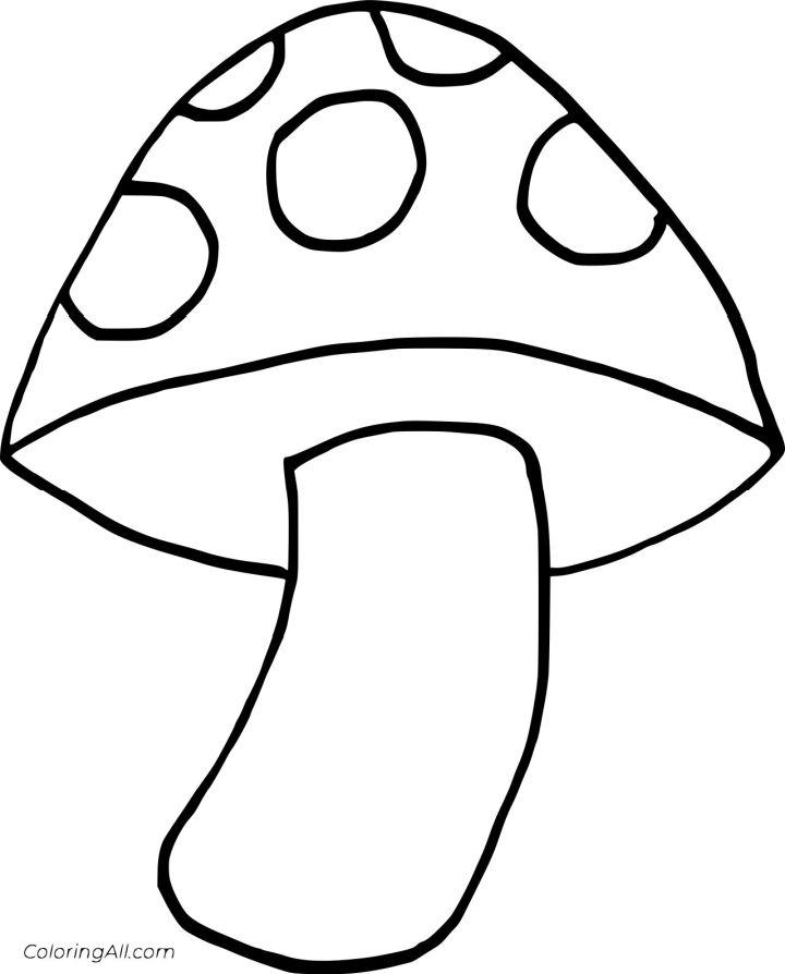 Free Printable Mushroom Coloring Pages