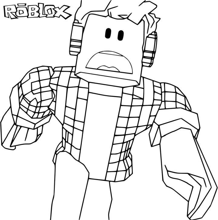 Free Printable Roblox Coloring Book Pages