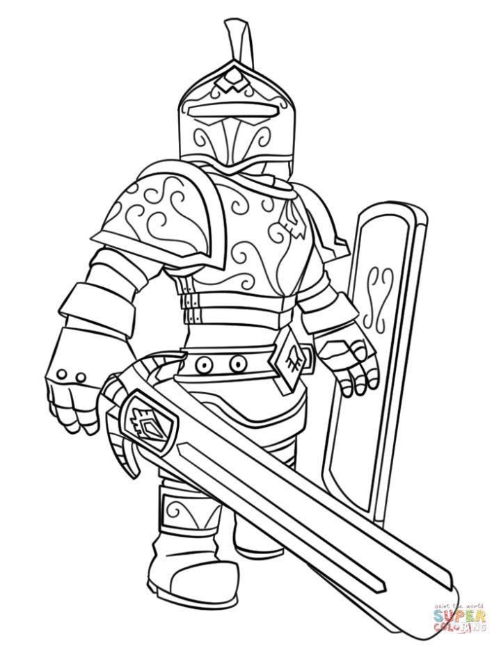 Free Printable Roblox Coloring Pages