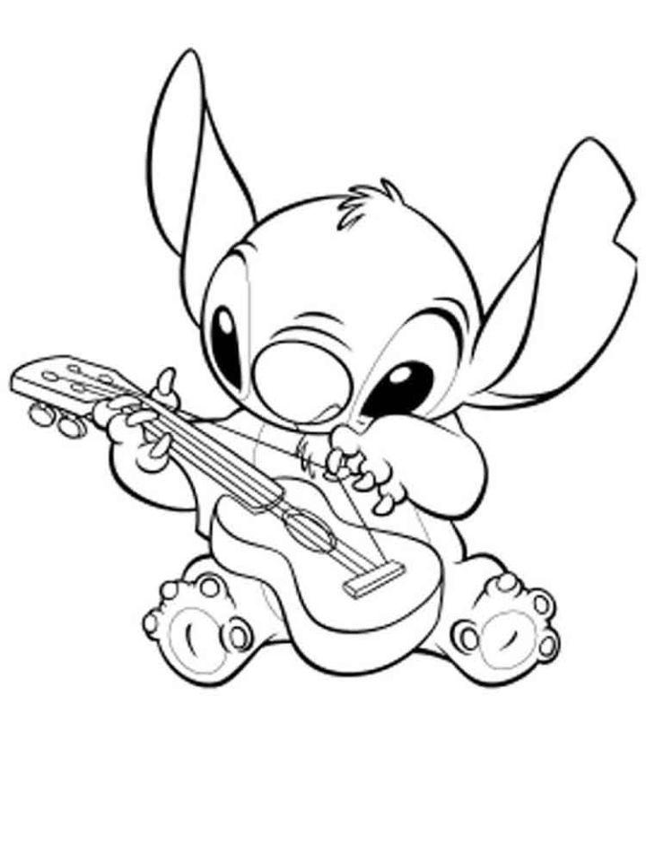 Free Printable Stitch Coloring Pages