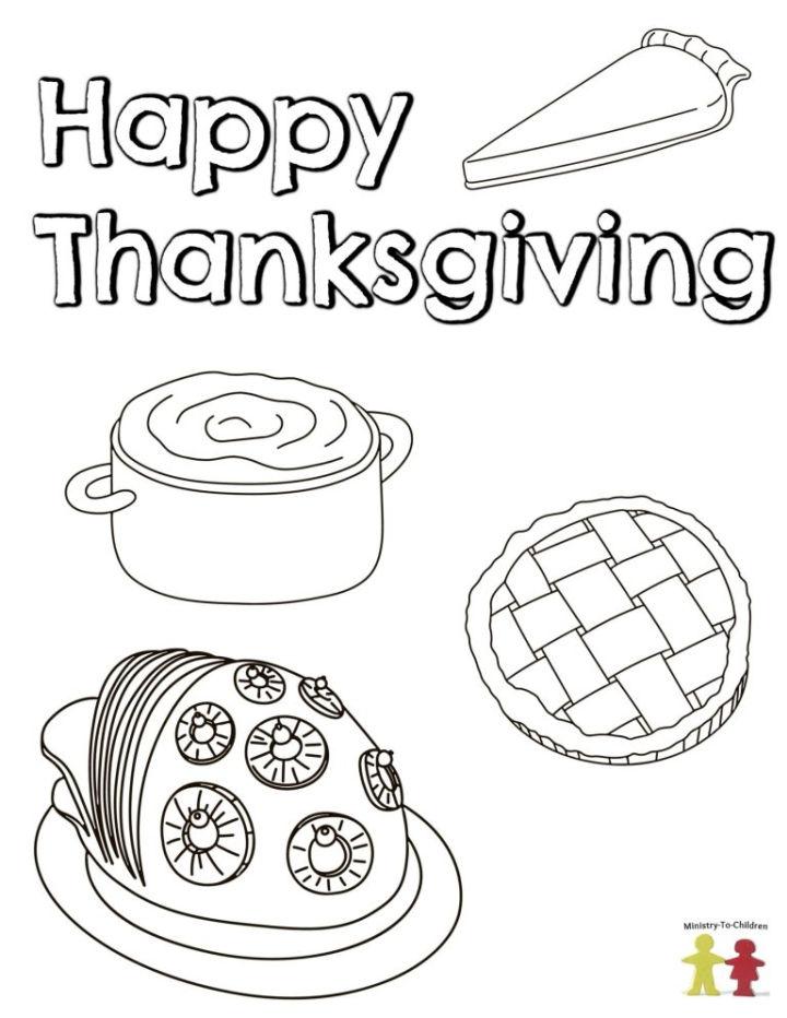 Free Thanksgiving Coloring Pages for Kids