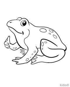 25 Free Frog Coloring Pages for Kids and Adults