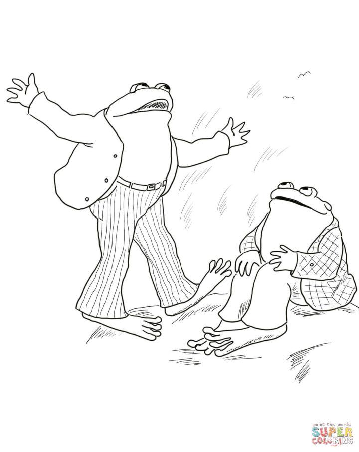 Frog and Toad Are Friends Coloring Pages