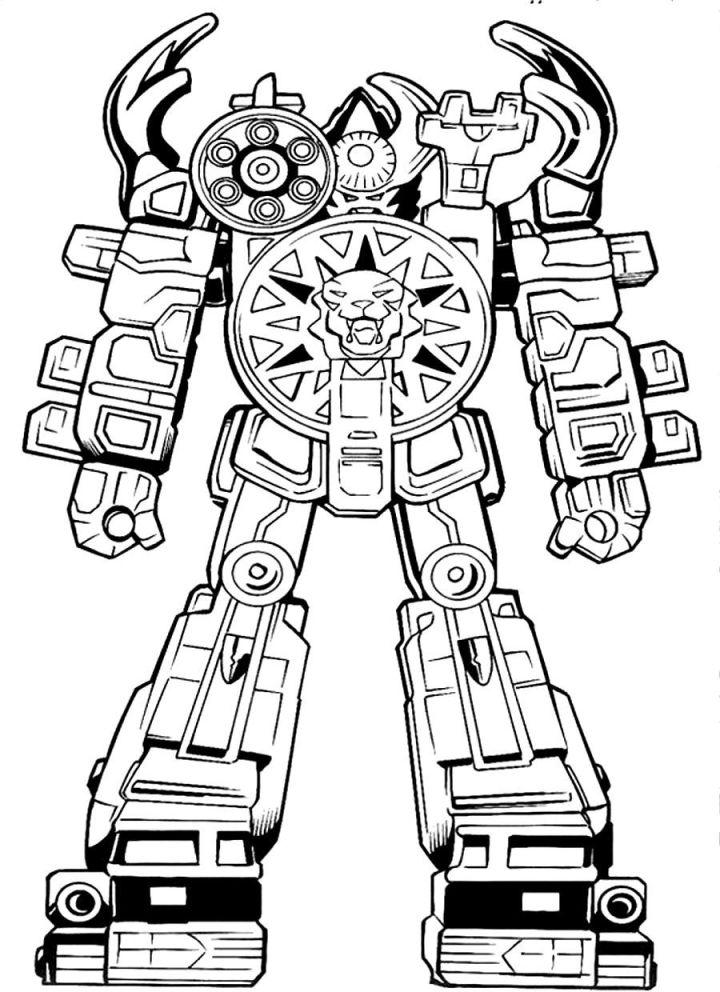 Fun Lego Robot Coloring Pages