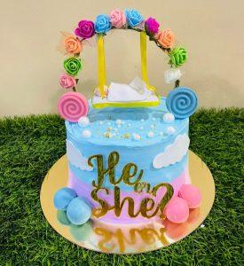 25 Unique Gender Reveal Cake Ideas - Blitsy