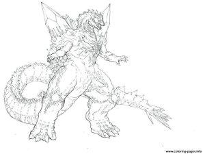 25 Free Godzilla Coloring Pages for Kids and Adults