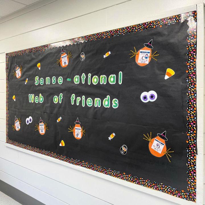 Halloween Bulletin Board for Toddlers