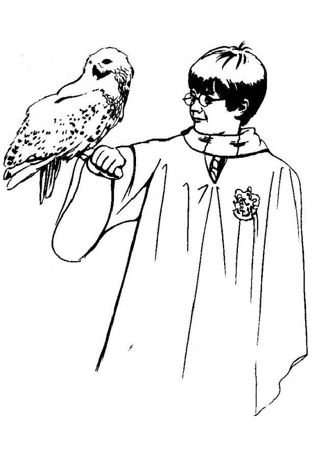 Harry Potter Coloring Pages for Kids