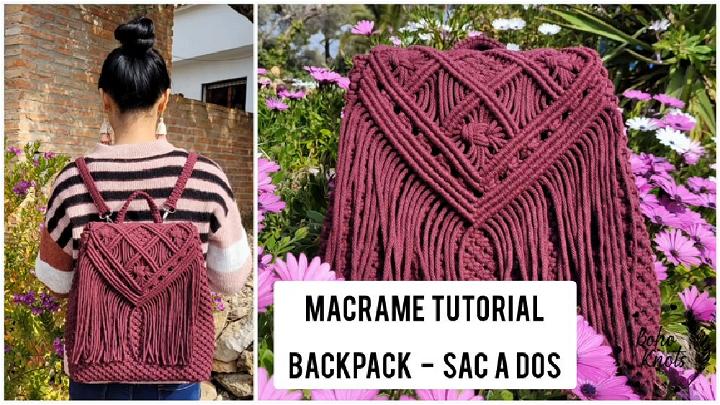 How to Make Macrame Backpack