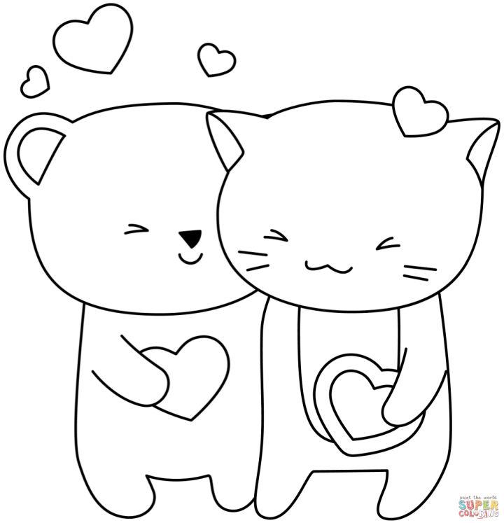 Kawaii Coloring Pages and Printables