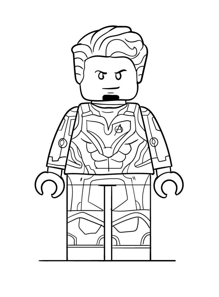 Lego Avengers Coloring Pages Printable