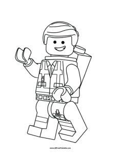 25 Free Lego Coloring Pages for Kids and Adults