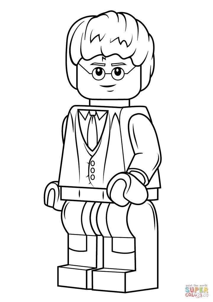 Lego Harry Potter Coloring Book Pages