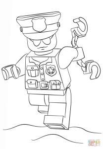 25 Free Lego Coloring Pages for Kids and Adults