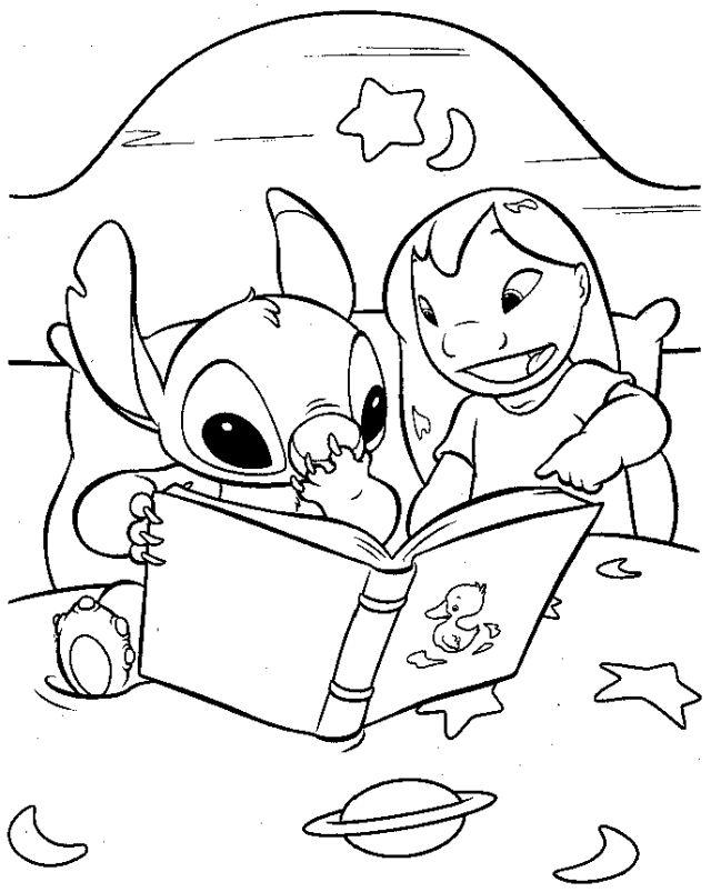 Lilo and Stitch Coloring Pages to Print