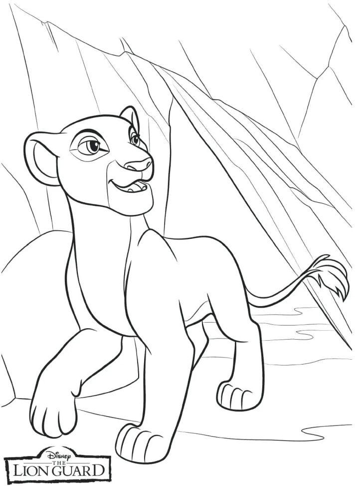 Lion Guard Coloring Pages Pictures to Color
