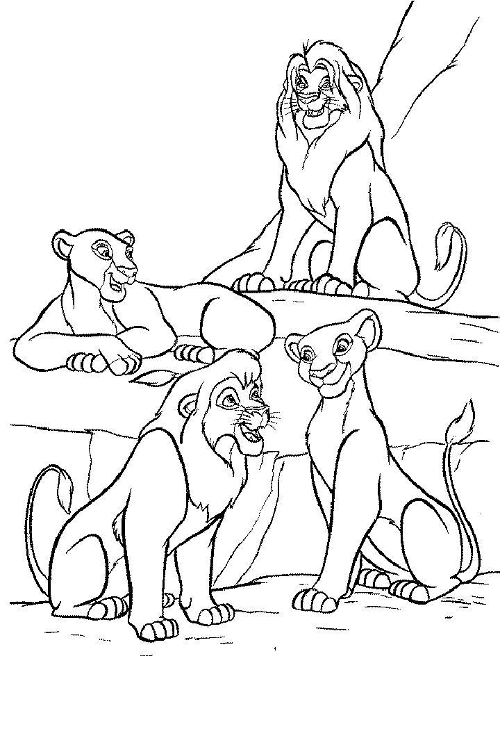 Lion King 2 Coloring Pages and Activities