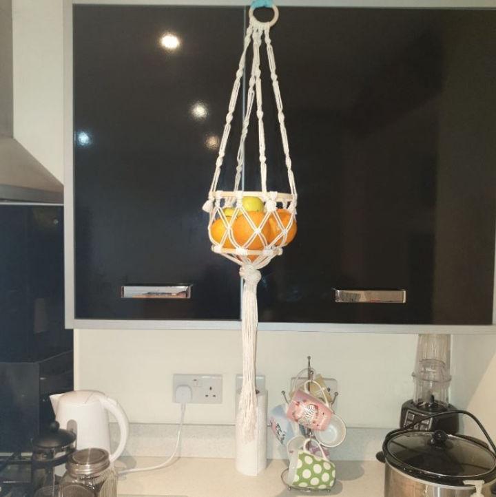 Make Your Own Macrame Fruit Basket