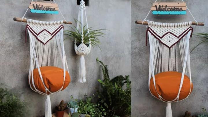 Make a Macrame Cat Bed