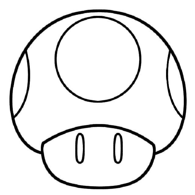 Mario Mushroom Coloring Pages for Kids of All Ages