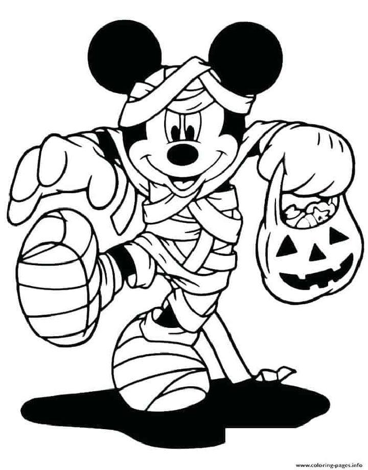 Minnie Mouse Coloring Pages PDF